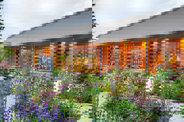 Garten der Rehaklinik Dussnang