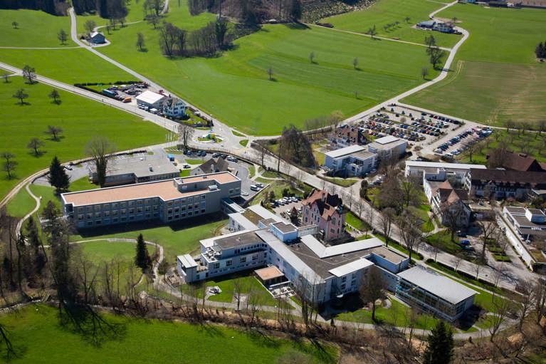 Rehaklinik Zihlschlacht Luftaufnahme