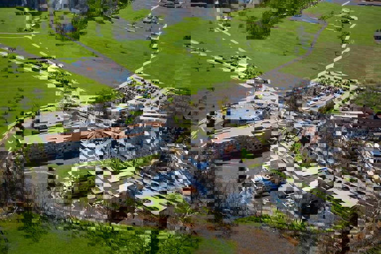 Rehaklinik Zihlschlacht Luftaufnahme